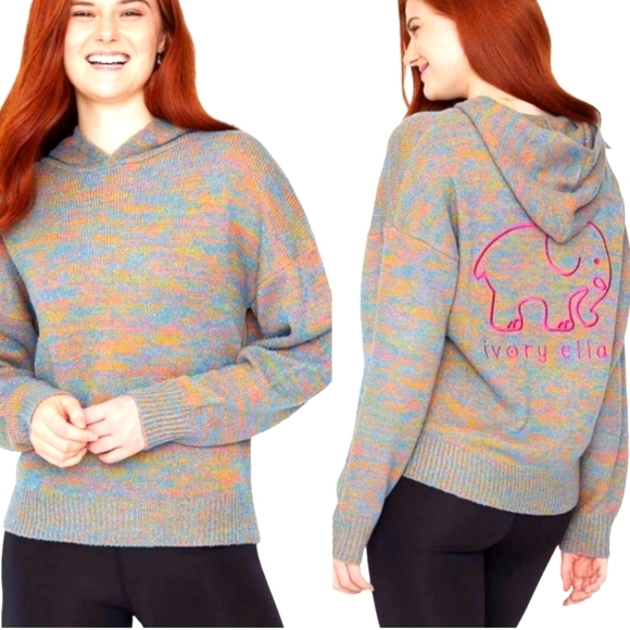 ivory ella Sweaters - Ivory Ella Womens Longsleeve Pullover Hoodie Top
